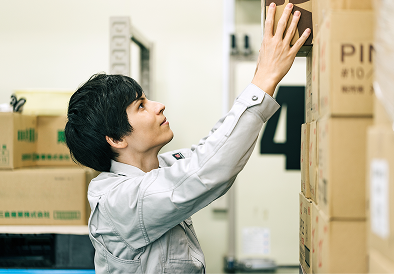 集配・在庫管理は当社スタッフが対応